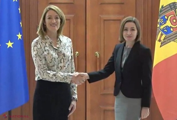 Mesaj de SPRIJIN pentru R. Moldova din partea UE, în contextul crizei energetice generate de Rusia. Metsola: „Vom continua să asigurăm STABILIATEA aprovizionării cu resurse energetice și suntem gata să facem și mai mult pentru R. Moldova”