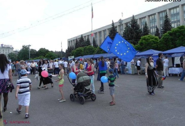 Chișinău: Pe 9 mai vom sărbători Ziua Europei