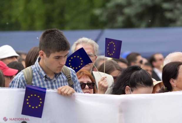 REPORTAJ FOTO // Ziua Europei la Chișinău!
