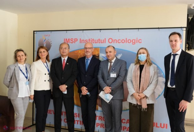 Institutul Oncologic din Chișinău a primit echipamente medicale și medicamente în valoare de 230 000 de dolari de la Guvernul Japoniei