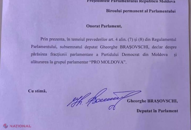 DOC // Gheorghe Braşovschi explică de ce a PĂRĂSIT partidul lui Filip: Nu a pomenit că a PLÂNS alături de Diacov