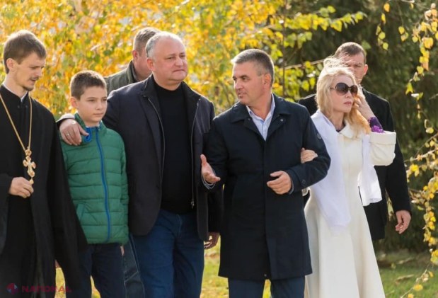 FOTO // Președintele Dodon și-a dus familia în Transnistria pentru a marca alături de Krasnoselski și soția sa sărbătoarea de stat a Federației Ruse – „Ziua Unirii Naționale”