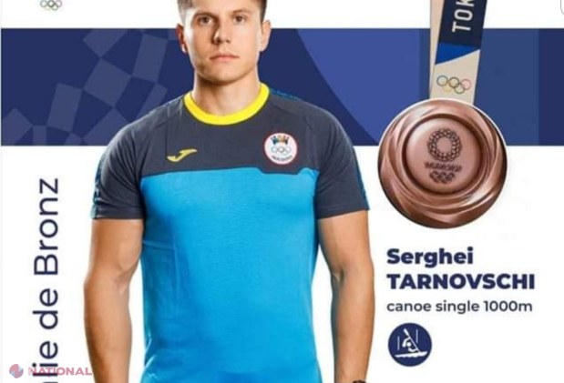 R. Moldova are MEDALIE la Jocurile OLIMPICE după 12 ani. Bronzul de AUR pentru canotorul Serghei Tarnovschi într-o cursă pentru totul sau nimic
