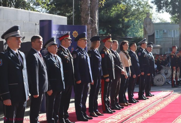 FOTO // Adrian Dupu, la ceremonia de depunere a jurământului de către noua promoție de studenți ai Academiei „Ștefan cel Mare