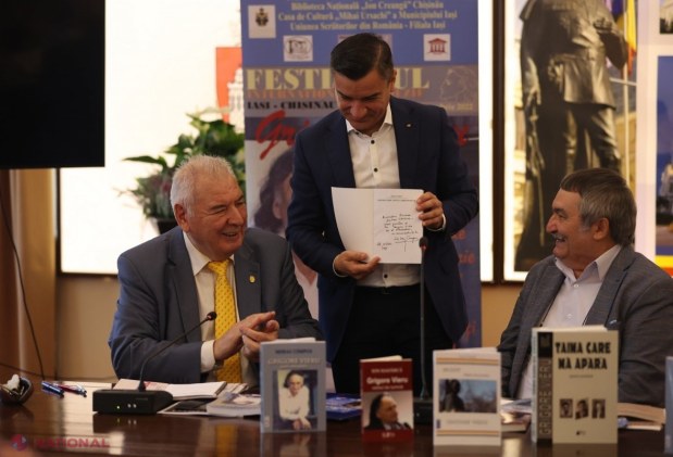 Festivalul internațional de poezie GRIGORE VIERU, organizat la Chișinău, Iași și Strășeni: „Puțini poeți români au fost atât de patrioți, atât de sinceri în patriotismul lor, precum Grigore Vieru”