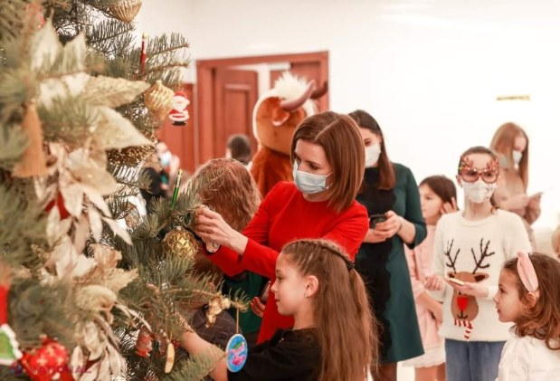 GALERIE FOTO // O familie de profesori din Tohatin a DONAT Preşedinției bradul care le creştea în gospodărie: Doritorii pot merge să-şi facă poze cu Pomul de Crăciun prezidențial