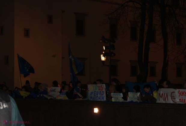 FOTO // Summitul de la Vilnius, marcat de proteste ucrainene