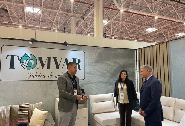 FOTO // Zece producători de MOBILĂ, decorațiuni și echipamente reprezintă R. Moldova la Expoziția internațională BIFE-SIM 2024 de la București