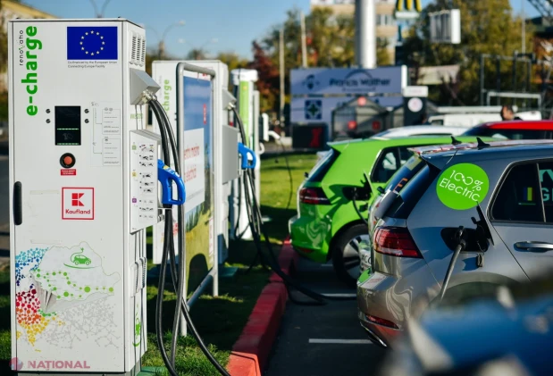 Veste așteptată de proprietarii de mașini electrice și hibride: R. Moldova va avea o rețea națională de cel puțin 600 de stații de încărcare publică