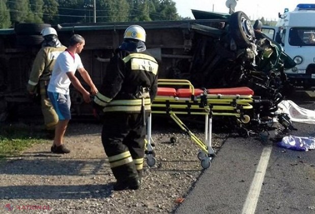DOC // ZI de DOLIU la Căușeni, orașul în care locuiau patru din cele șase persoane decedate în accidentul din Federația Rusă