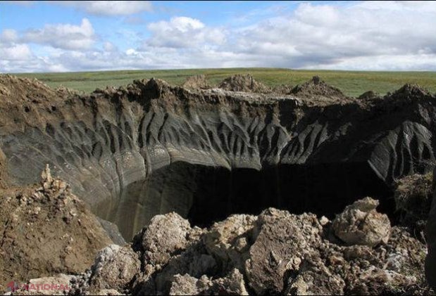 VIDEO // Noi imagini şi detalii despre misteriosul crater apărut din senin „la capătul lumii”