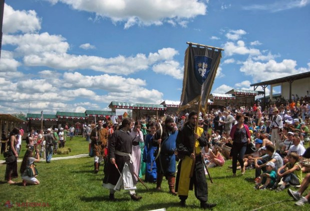 Primul Festival Medieval din Moldova a adunat 20 de mii de vizitatori