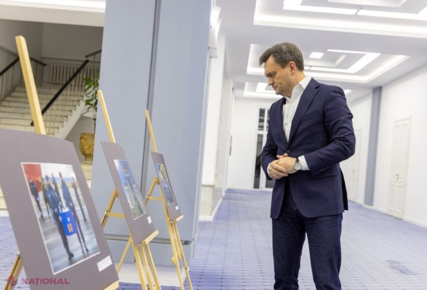La casa Guvernului R. Moldova a fost inaugurată EXPOZIȚIA cu genericul „Mulțumim, România