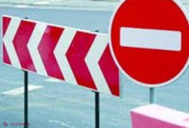 ATENŢIE! Traficul rutier pe o stradă din capitală, RESTRICȚIONAT