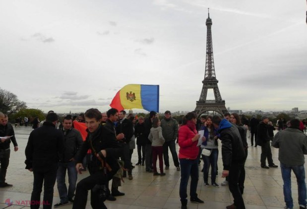 Galerie FOTO VIDEO // Mitingul „Pro Europa” a ajuns până la Paris