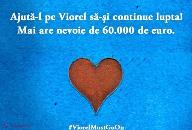Un nou APEL: Viorel Mardare mai are nevoie de 60 de mii de euro. Prima sesiune de chimioterapie nu a avut rezultatul dorit