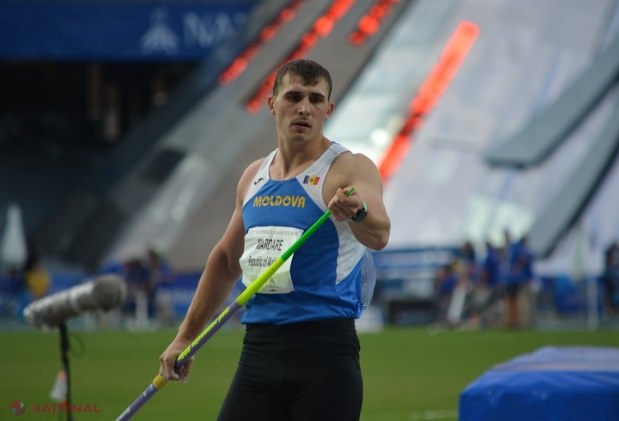Medalie de AUR pentru atletul Andrian Mardare la Universiada Mondială din Italia