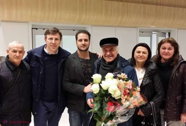 VIDEO // SURPRIZĂ pentru maestrul Eugen Doga, când a aterizat la Chișinău: Compozitorul împlinește astăzi 80 de ani!