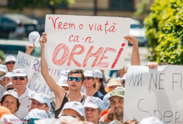 FOTO, VIDEO // Protest la Chișinău în apărarea Reghinei Apostolova: „Cerem justiție corectă, NU ne furați speranța”