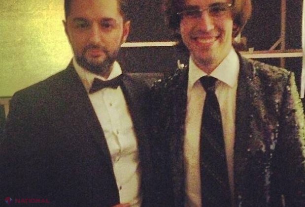 FOTO // Adrian Ursu și Olia Tira, la aceeași petrece cu Maxim Galkin!