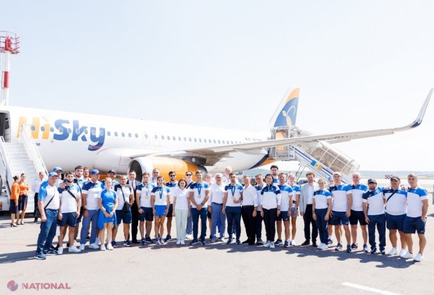 Lotul olimpic al R. Moldova a revenit acasă de la Paris! Maia Sandu a întâmpinat sportivii la Aeroportul Internațional Chișinău: „Aţi scris istorie pentru republica noastră”