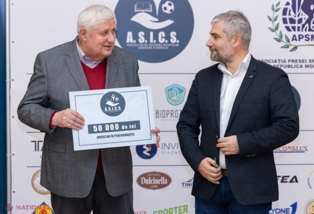 VIDEO // Cei mai buni sportivi ai anului 2023 au primit PREMII consistente din partea A.S.I.C.S. Anastasia Nichita, Denis Vierul și Artiom Livadari au primit 300 000 de lei la Gala APSM pentru performanțele înregistrate anul acesta