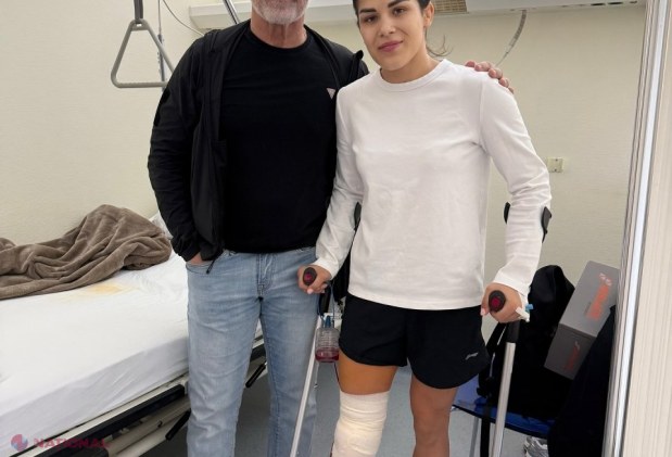 FOTO // Medaliata cu ARGINT la Jocurile Olimpice de la Paris, Anastasia Nichita, OPERATĂ în Germania. PRIMUL mesaj de pe patul de spital