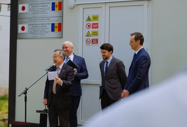 VIDEO // PRIMA stație de producere a oxigenului medical, instalată la Spitalul Clinic de Traumatologie și Ortopedie: Investiție de 100 de mii de dolari dintr-un grant oferit de Japonia
