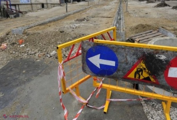 Trafic rutier, SUSPENDAT într-o intersecție importantă din centrul Chișinăului: Evitați zona