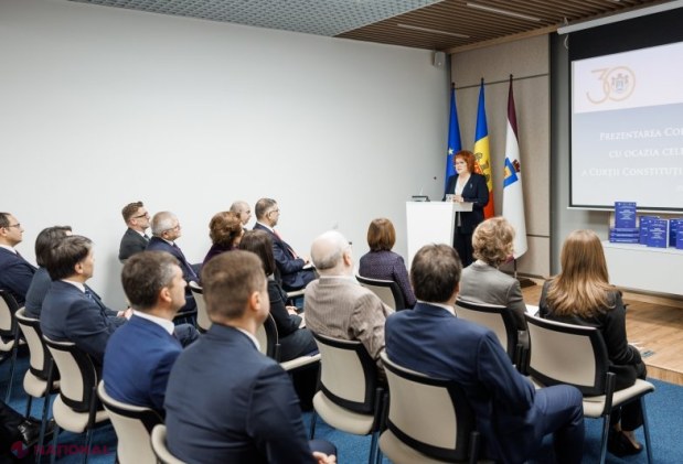 Maia Sandu subliniază importanța justiției independente la aniversarea a 30 de ani a Curții Constituționale din Moldova