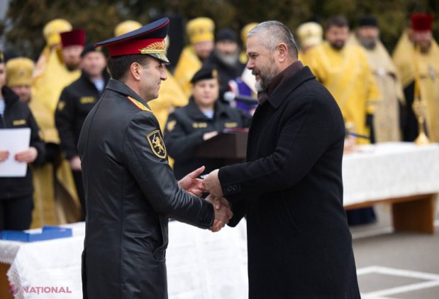 Comemorarea eroilor din Poliția Națională la 33 de ani de la Războiul pentru Independența Moldovei