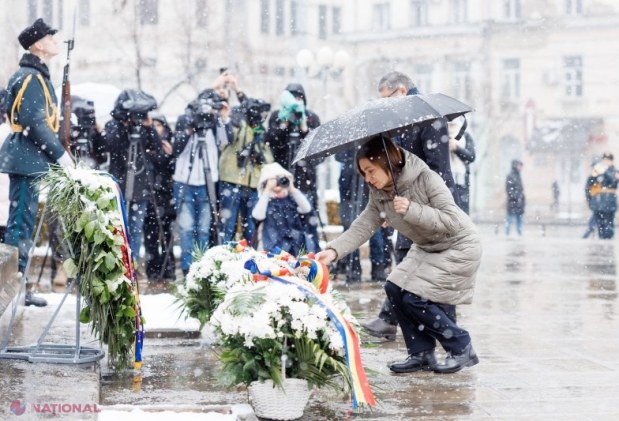 Maia Sandu onorează eroismul de pe Nistru la Ziua Memoriei și Recunoștinței în Republica Moldova