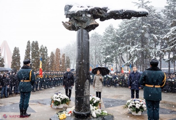Maia Sandu onorează eroismul de pe Nistru la Ziua Memoriei și Recunoștinței în Republica Moldova