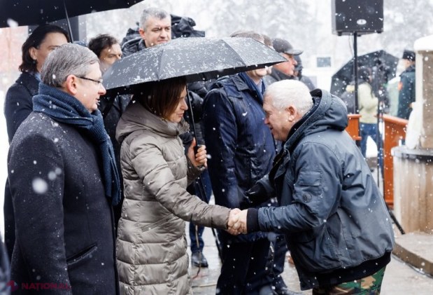 Maia Sandu onorează eroismul de pe Nistru la Ziua Memoriei și Recunoștinței în Republica Moldova