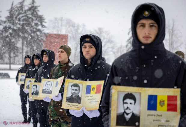 Dorin Recean și Maia Sandu onorează eroii de pe Nistru și militează pentru un viitor de libertate și democrație în Moldova