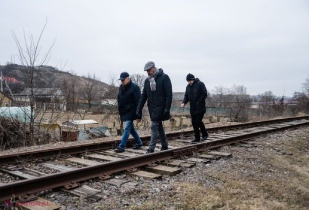 Calea ferată Cahul-Giurgiulești, în reparație: „Reabilitarea acestui tronson va permite redeschiderea lanțului logistic de ocolire feroviară a teritoriului Ucrainei”