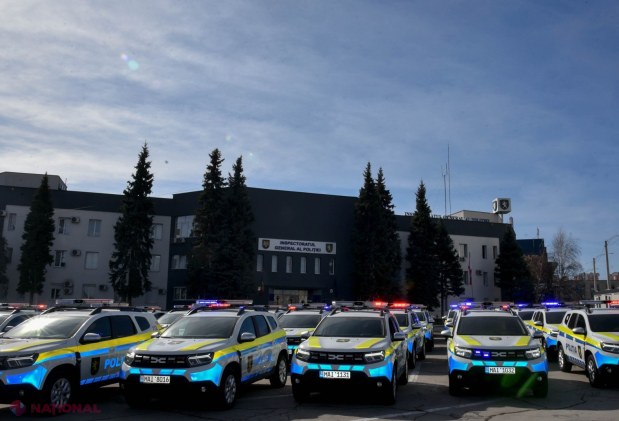 Nouăzeci de automobile noi pentru Poliția Națională: Donație din partea Germaniei și României