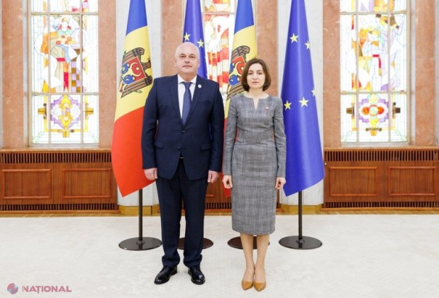 Maia Sandu l-a primit la Președinție pe noul ambasador al Ucrainei, reafirmând sprijinul pentru o pace durabilă în statul vecin