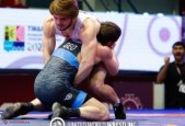 Vitalie Eriomenco aduce AURUL european R. Moldova la lupte greco-romane U-23