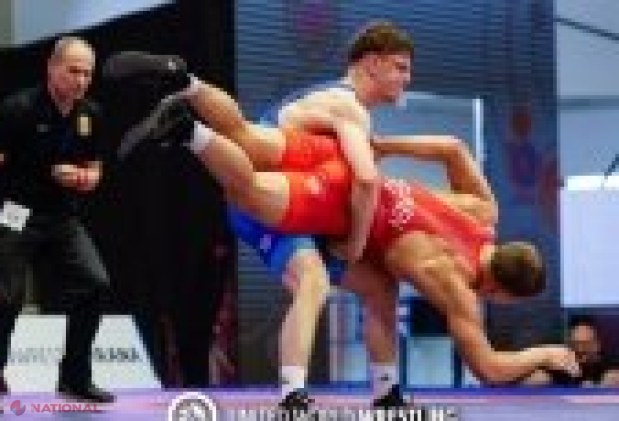 Vitalie Eriomenco aduce AURUL european R. Moldova la lupte greco-romane U-23