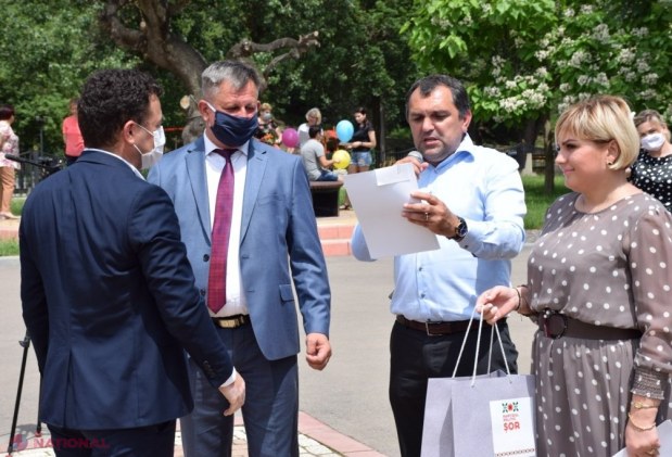 FOTO // Ilan Șor a oferit PREMII generoase lucrătorilor medicali din tot raionul Orhei de ziua lor profesională