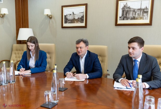 Dorin Recean și Maria Telalian de la ODIHR, discuții despre consolidarea democrației în Republica Moldova în fața amenințărilor externe