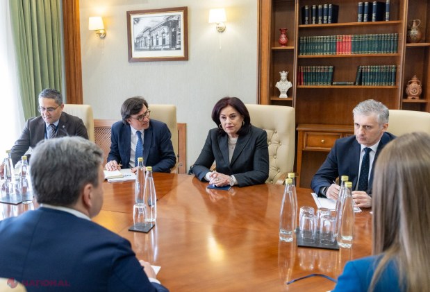 Dorin Recean și Maria Telalian de la ODIHR, discuții despre consolidarea democrației în Republica Moldova în fața amenințărilor externe