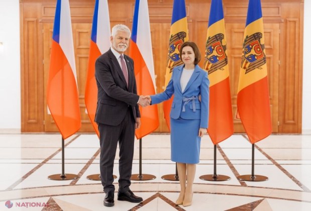 Petr Pavel, prima vizită a unui președinte ceh în R. Moldova! Maia Sandu: „R. Moldova contează pe sprijinul Cehiei în drumul nostru european, așa cum Cehia a putut conta pe prietenii săi acum 20 de ani”