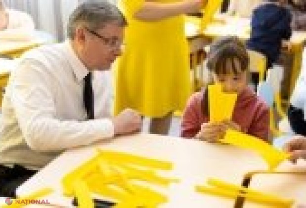Atelier de creație la Parlament pentru copiii cu sindrom Down: Interacțiune și sprijin educațional garantat