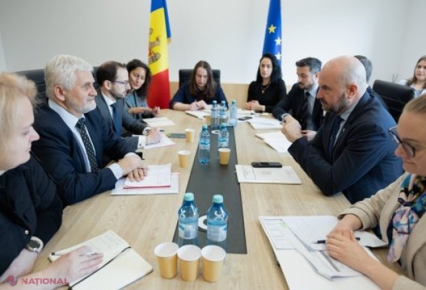 Mărfuri transportate cu trenul pentru a diminua poluarea, electrificarea liniei feroviare Ungheni - Chișinău sau modernizarea parcului auto: Soluții privind aplicarea acquis-ului climatic al UE, discutate la Chișinău de reprezentanți ai Comisiei Euro