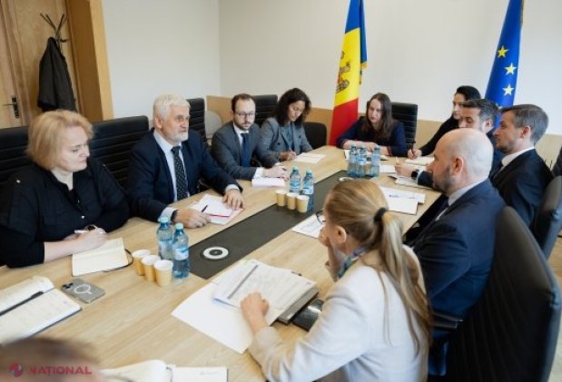 Mărfuri transportate cu trenul pentru a diminua poluarea, electrificarea liniei feroviare Ungheni - Chișinău sau modernizarea parcului auto: Soluții privind aplicarea acquis-ului climatic al UE, discutate la Chișinău de reprezentanți ai Comisiei Euro