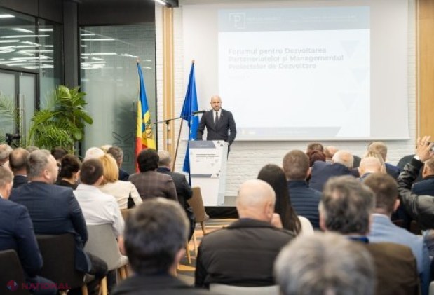 Forum pentru dezvoltarea parteneriatelor și managementul proiectelor de dezvoltare, cu participarea a 150 de primari din R. Moldova, România și Ucraina, organizat la Chișinău
