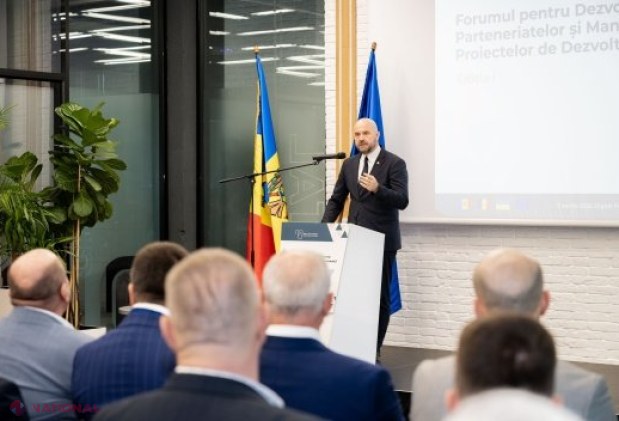 Forum pentru dezvoltarea parteneriatelor și managementul proiectelor de dezvoltare, cu participarea a 150 de primari din R. Moldova, România și Ucraina, organizat la Chișinău