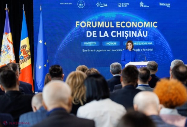 Maia Sandu și Familia Regală a României, alături la Forumul Economic pentru dezvoltare comună moldo-română